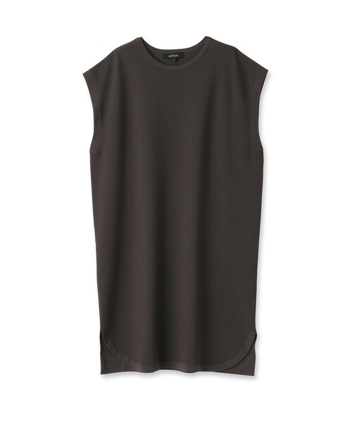 UNTITLED（アンタイトル）の「◆【洗える】コットンエステル ワッフルニットチュニック（チュニック・レディース・グレー系その他/ピンクゴールド/グレー系・02）」の10枚目の写真