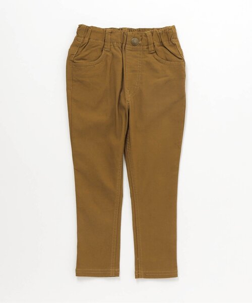 BREEZE（ブリーズ）の「/もっとスキニーパンツ 10分丈_ストレッチ（その他パンツ・キッズ・ベージュ/ブラック/カーキ/マスタード・100/110/150/130/140/90/80/120）」の4枚目の写真