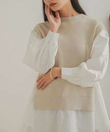 SENSE OF PLACE by URBAN RESEARCH | ブラウスドッキングセーター(ニット/セーター)