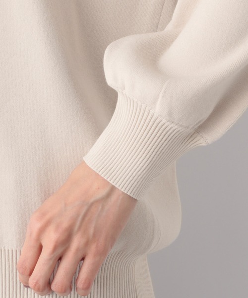 GLOBAL WORK（グローバルワーク）の「洗えるリラックスクルーカーディガン/957964（カーディガン/ボレロ・レディース・ブラック/ダークグリーン/アイボリー/ホワイト系その他/イエロー系その他・MEDIUM/LARGE）」の14枚目の写真