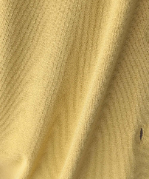 GLOBAL WORK（グローバルワーク）の「洗えるリラックスクルーカーディガン/957964（カーディガン/ボレロ・レディース・ブラック/ダークグリーン/アイボリー/ホワイト系その他/イエロー系その他・MEDIUM/LARGE）」の12枚目の写真