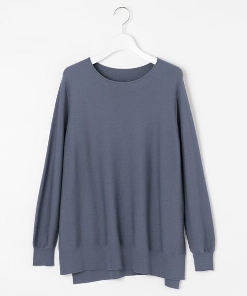 J.PRESS Ladies(J.プレス レディス)の「【洗える】エコテックスホールガーメント ニット(ニット/セーター・レディース・黄土色系/ネイビー系/ダルブルー系/ワイン系・SMALL)」の11枚目の写真