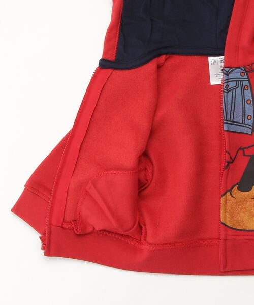 GAP（ギャップ）の「babyGap ディズニー ミニーマウス グラフィックパーカー（パーカー・キッズ・レッド系その他・2 YRS/3 YRS/4 YRS/18-24M/5 YRS/12-18M）」の2枚目の写真