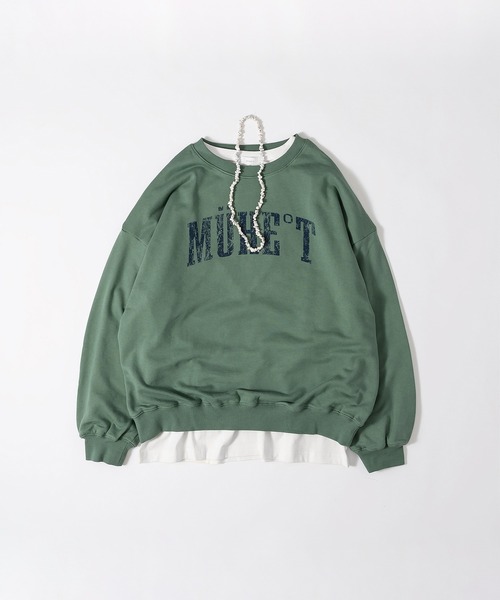 MUHET（ミュエータ）の「【3点セット】裏毛スウェット×ロンT