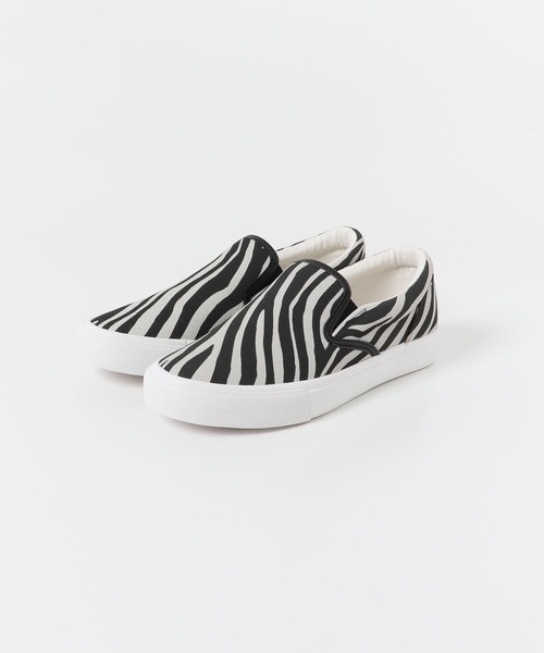 RODE SKO（ロデスコ）の「晴雨兼用スリッポン（スリッポン・レディース・ブラック/アニマル・38/36/37）」の21枚目の写真