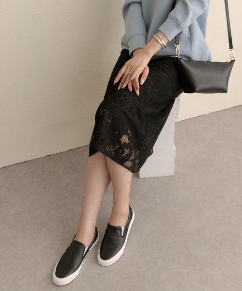 RODE SKO（ロデスコ）の「晴雨兼用スリッポン（スリッポン・レディース・ブラック/アニマル・38/36/37）」の12枚目の写真