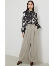 ロングワイドパンツ