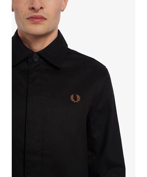フレッドペリー　ステンカラーコート　マックコート FRED PERRY（フレッドペリー）の「Twill Zip-Through Mac