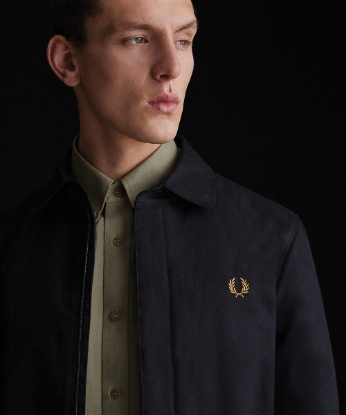 FRED PERRY（フレッドペリー）の「Twill Zip-Through Mac