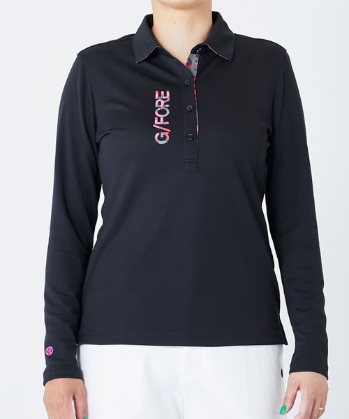 G/FORE ジーフォア 長袖ポロシャツ