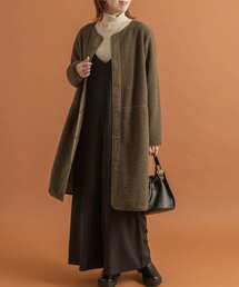 URBAN RESEARCH Sonny Label | リバーシブルボアキルティングコート(その他アウター)