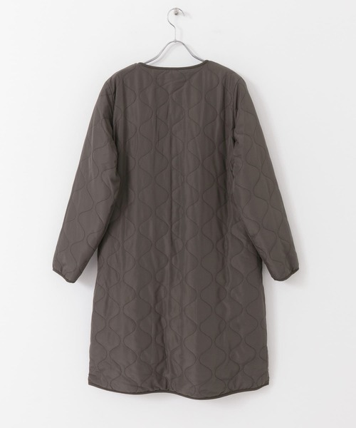 URBAN RESEARCH Sonny Label（アーバンリサーチサニーレーベル）の「リバーシブルボアキルティングコート（その他アウター・レディース・チャコールグレー/ブラック/カーキ/アイボリー・FREE）」の21枚目の写真