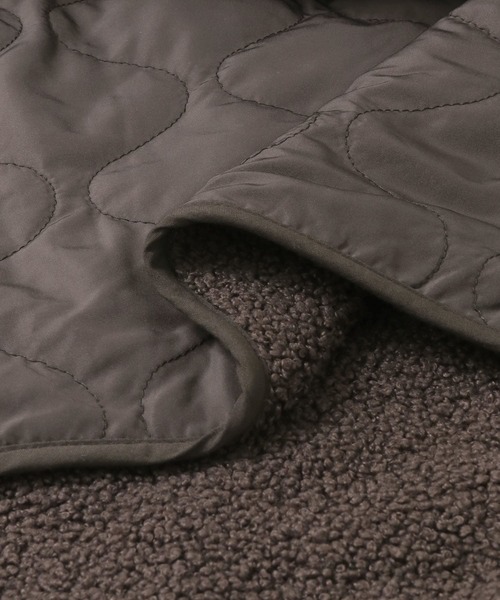 URBAN RESEARCH Sonny Label（アーバンリサーチサニーレーベル）の「リバーシブルボアキルティングコート（その他アウター・レディース・チャコールグレー/ブラック/カーキ/アイボリー・FREE）」の22枚目の写真