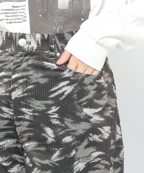 PAGEBOY（ページボーイ）の「スモークコールワイドパンツ（その他パンツ・レディース・ホワイト系その他/ブラック系その他・FREE）」の6枚目の写真