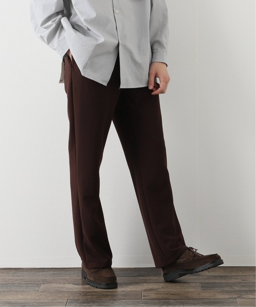 417 EDIFICE（フォーワンセブンエディフィス）の「【BIG SHIRTS / ビックシャツ】アクションスラックス（スラックス・メンズ・ブラック/ブラウン/ベージュ/カーキ・MEDIUM/LARGE）」の3枚目の写真