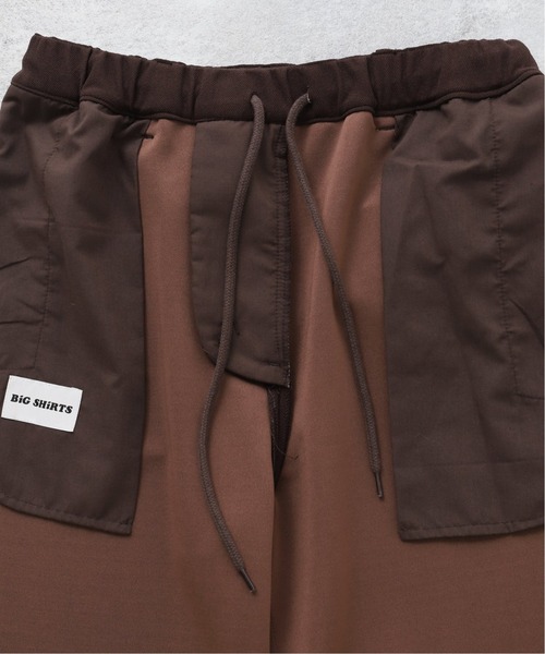 417 EDIFICE（フォーワンセブンエディフィス）の「【BIG SHIRTS / ビックシャツ】アクションスラックス（スラックス・メンズ・ブラック/ブラウン/ベージュ/カーキ・MEDIUM/LARGE）」の22枚目の写真