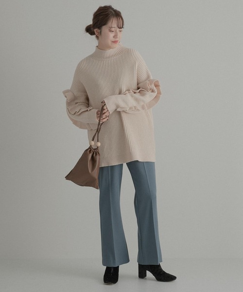LAATO（ラート）の「WRAP SLACKS（スラックス・レディース・ブラック/ブルー・FREE）」の19枚目の写真