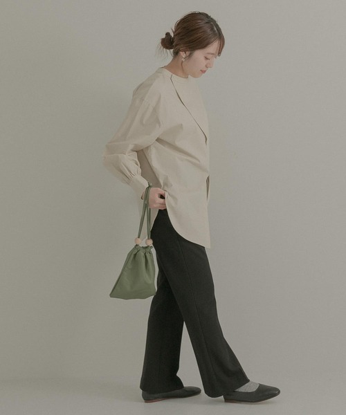 LAATO（ラート）の「WRAP SLACKS（スラックス・レディース・ブラック/ブルー・FREE）」の11枚目の写真