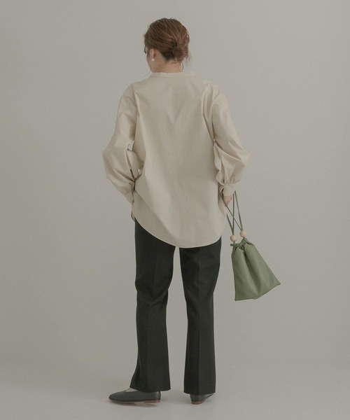 LAATO（ラート）の「WRAP SLACKS（スラックス・レディース・ブラック/ブルー・FREE）」の10枚目の写真