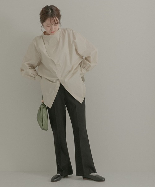 LAATO（ラート）の「WRAP SLACKS（スラックス・レディース・ブラック/ブルー・FREE）」の9枚目の写真