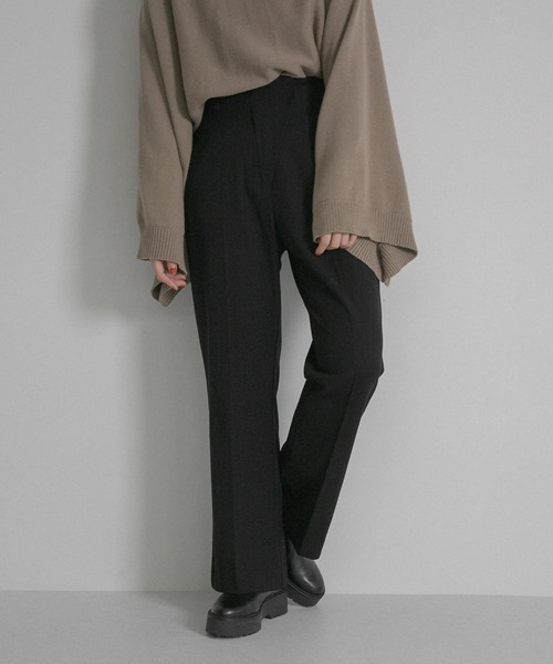 LAATO（ラート）の「WRAP SLACKS（スラックス・レディース・ブラック/ブルー・FREE）」の6枚目の写真