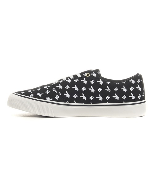 DC SHOES(ディーシーシューズ)の「CRUZE X PB/DCPLAYBOY(プレイボーイ)コラボローカットスニーカー(スニーカー・メンズ・レッド/ブラック×ホワイト・25.5cm/23cm/26cm/24.5cm/24cm/27cm/28cm/27.5cm/25cm/23.5cm/26.5cm)」の7枚目の写真