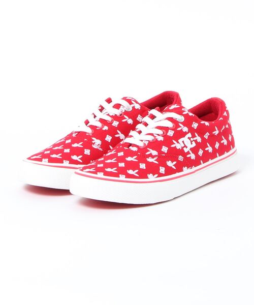 DC SHOES(ディーシーシューズ)の「CRUZE X PB/DCPLAYBOY(プレイボーイ)コラボローカットスニーカー(スニーカー・メンズ・レッド/ブラック×ホワイト・25.5cm/23cm/26cm/24.5cm/24cm/27cm/28cm/27.5cm/25cm/23.5cm/26.5cm)」の9枚目の写真