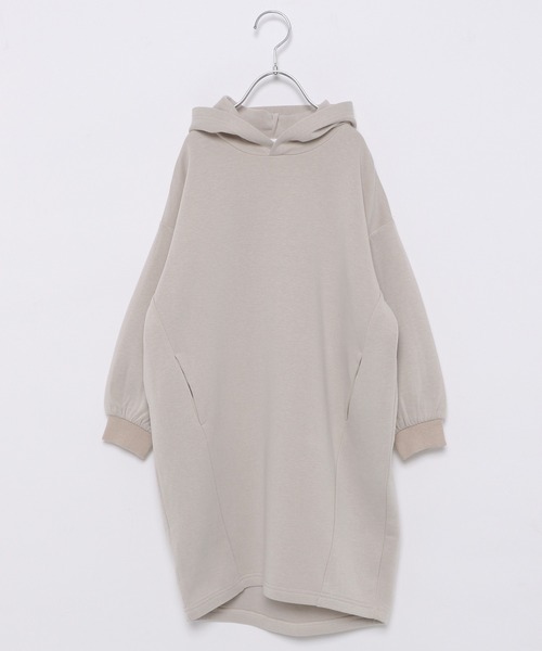 GLOBAL WORK（グローバルワーク）の「【キッズ】イージーDRY/パーカーワンピース/238347（ワンピース・キッズ・アイボリー/ライトパープル・110cm/100cm/120cm/130cm/140cm/150cm/160cm）」の9枚目の写真