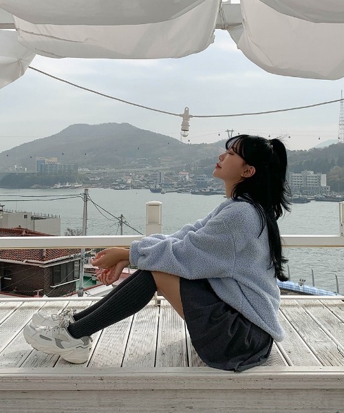 SONA（ソナ）の「SONYUNARA プリーツミニスカート（スカート・レディース・ブラック/グレー・S/M）」の18枚目の写真