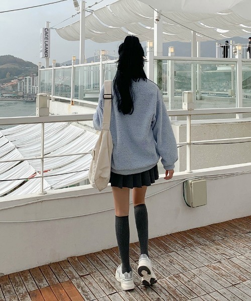 SONA（ソナ）の「SONYUNARA プリーツミニスカート（スカート・レディース・ブラック/グレー・S/M）」の11枚目の写真