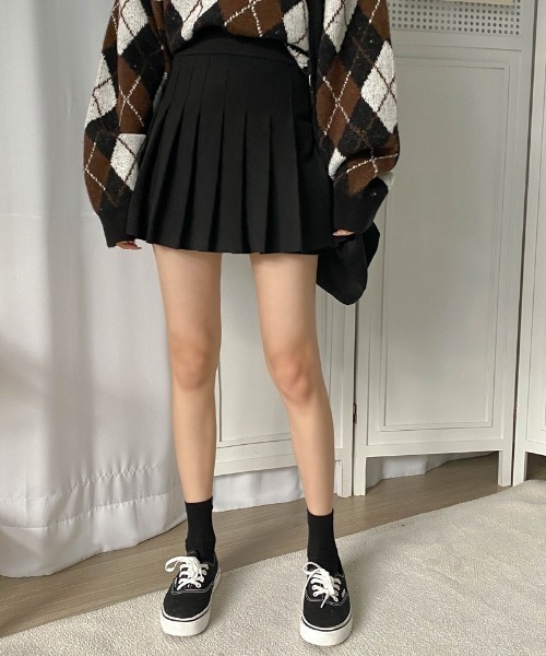 SONA（ソナ）の「SONYUNARA プリーツミニスカート（スカート・レディース・ブラック/グレー・S/M）」の21枚目の写真