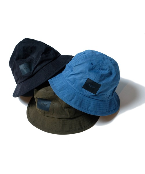 VIRGOwearworks(ヴァルゴウェアワークス)の「QUADRANGLE HAT(ハット・メンズ・ブラック/カーキ/ブルー・FREE)」の9枚目の写真