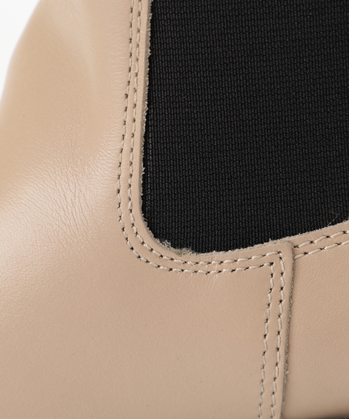 eness(エネス)の「【ENESS/エネス】 サイドゴアミドルブーツ◆(ブーツ・レディース・ブラック/ベージュ・36/38/37/35)」の5枚目の写真