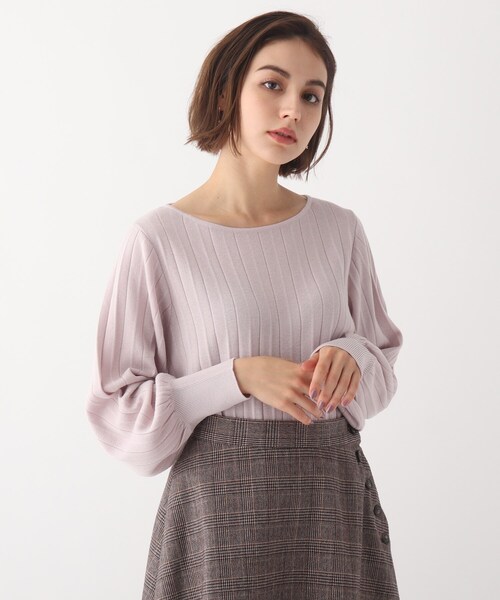 index（インデックス）の「◆ラメアソートプリーツニット【WEB限定サイズ】（ニット/セーター・レディース・ホワイト系その他6/ライトイエロー系6/ピンク/ブラック・36/38/40/42）」の4枚目の写真