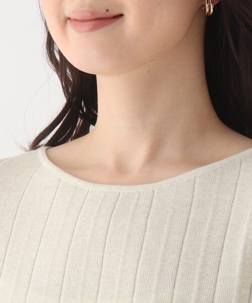 index（インデックス）の「◆ラメアソートプリーツニット【WEB限定サイズ】（ニット/セーター・レディース・ホワイト系その他6/ライトイエロー系6/ピンク/ブラック・36/38/40/42）」の7枚目の写真