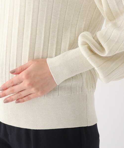 index（インデックス）の「◆ラメアソートプリーツニット【WEB限定サイズ】（ニット/セーター・レディース・ホワイト系その他6/ライトイエロー系6/ピンク/ブラック・36/38/40/42）」の8枚目の写真