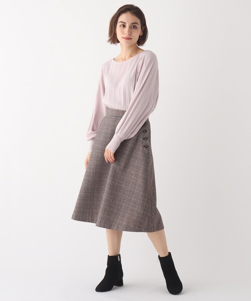 index（インデックス）の「◆ラメアソートプリーツニット【WEB限定サイズ】（ニット/セーター・レディース・ホワイト系その他6/ライトイエロー系6/ピンク/ブラック・36/38/40/42）」の13枚目の写真