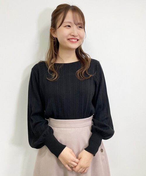 index（インデックス）の「◆ラメアソートプリーツニット【WEB限定サイズ】（ニット/セーター・レディース・ホワイト系その他6/ライトイエロー系6/ピンク/ブラック・36/38/40/42）」の17枚目の写真