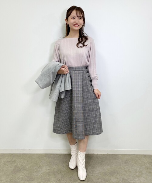 index（インデックス）の「◆ラメアソートプリーツニット【WEB限定サイズ】（ニット/セーター・レディース・ホワイト系その他6/ライトイエロー系6/ピンク/ブラック・36/38/40/42）」の18枚目の写真