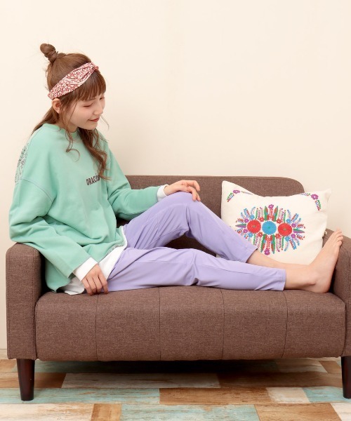 チチカカ（チチカカ）の「吸汗速乾ハイストレッチパンツ（その他パンツ・レディース・ブラック/パープル/その他1・FREE）」の4枚目の写真