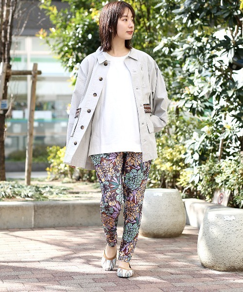 チチカカ（チチカカ）の「吸汗速乾ハイストレッチパンツ（その他パンツ・レディース・ブラック/パープル/その他1・FREE）」の5枚目の写真