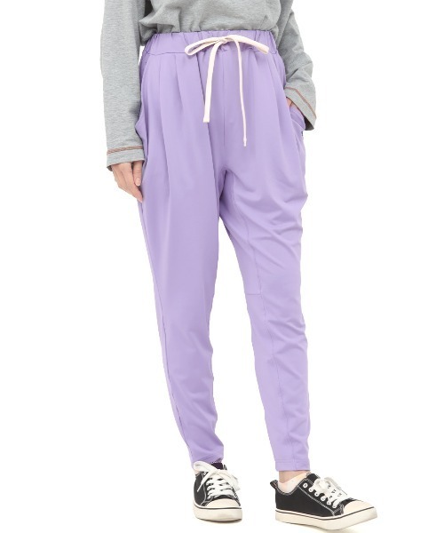 チチカカ（チチカカ）の「吸汗速乾ハイストレッチパンツ（その他パンツ・レディース・ブラック/パープル/その他1・FREE）」の9枚目の写真