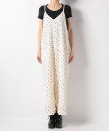 新品 To b. by agnes b. PANTALON ドットサロペット M UP46 SALOPETTE サロペット