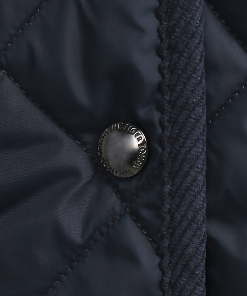 TOMMY HILFIGER（トミーヒルフィガー）の「キルティングジャケット（モッズコート・レディース・ネイビー/カーキ・SMALL/MEDIUM/X-SMALL）」の13枚目の写真