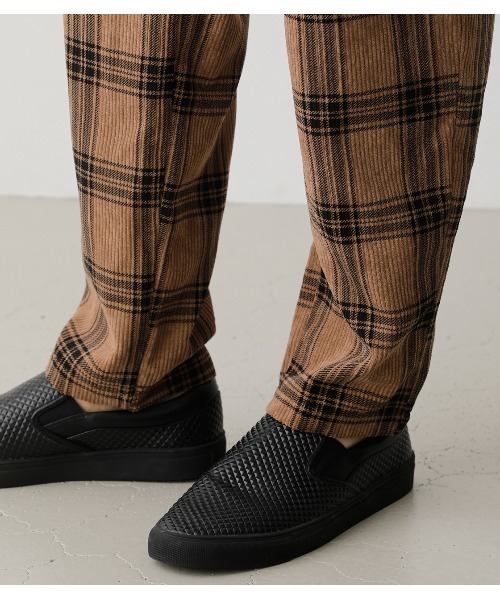 AZUL by moussy(アズールバイマウジー)の「AZUL CHEF'S CORDUROY BOTTOM/アズールシェフズコーデュロイボトム(その他パンツ・メンズ・ベージュ系その他/ブラック系その他・MEDIUM/LARGE)」の5枚目の写真