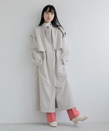 LOWRYS FARM | レイヤードフウスタンドコート　261423(ステンカラーコート)