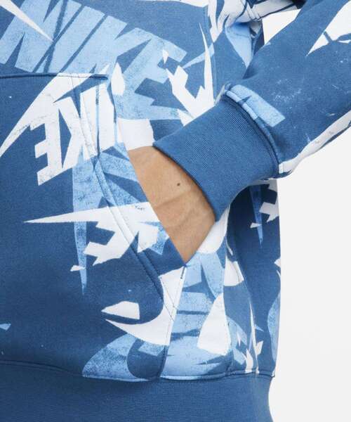 ナイキ Nike Sportswear Sport Essentials+ AOP パーカー トップ NIKE（ナイキ）の「ナイキ スポーツウェア スポーツ