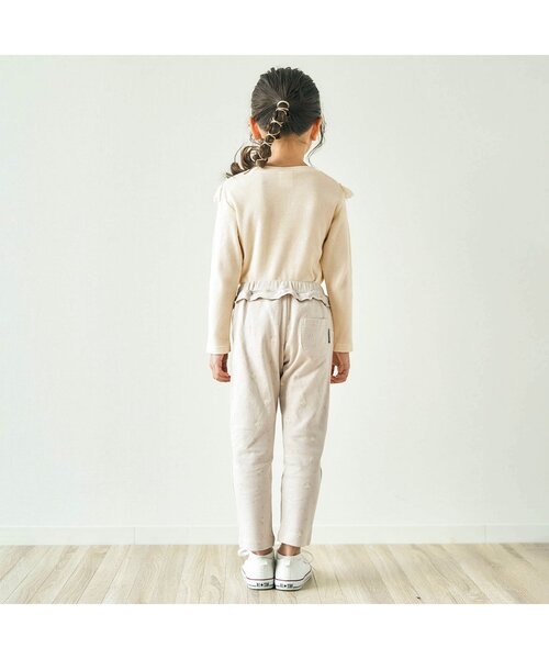 apres les cours(アプレレクール)の「/ビッグカラーTシャツ(Tシャツ/カットソー・キッズ・イエロー/サーモンピンク/その他2/アイボリー/サックスブルー・80/100/140/120/130/110/90)」の9枚目の写真