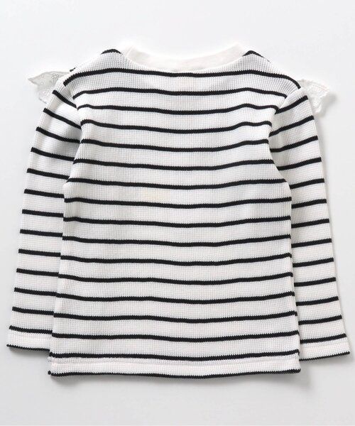 apres les cours(アプレレクール)の「/ビッグカラーTシャツ(Tシャツ/カットソー・キッズ・イエロー/サーモンピンク/その他2/アイボリー/サックスブルー・80/100/140/120/130/110/90)」の18枚目の写真