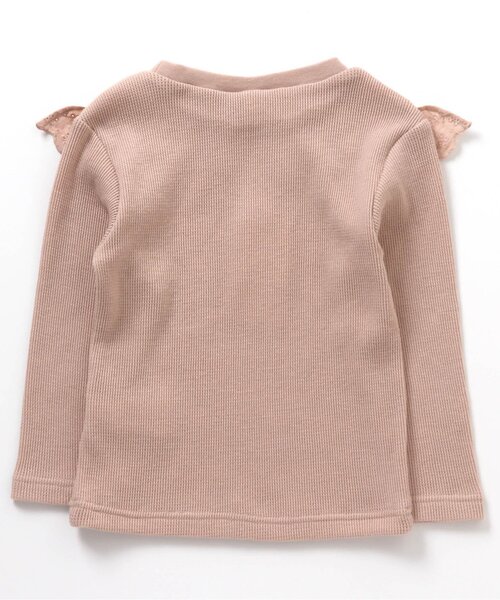 apres les cours(アプレレクール)の「/ビッグカラーTシャツ(Tシャツ/カットソー・キッズ・イエロー/サーモンピンク/その他2/アイボリー/サックスブルー・80/100/140/120/130/110/90)」の22枚目の写真